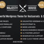 Majesty - Restaurant WooCommerce WordPress Theme Nulled