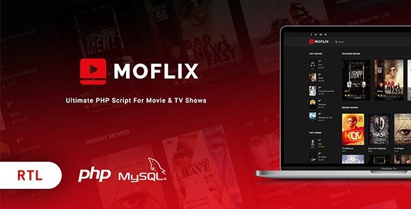 MoFlix Nulled Ultimate PHP Script For Movie & TV Shows Free Download