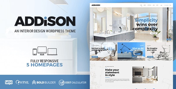 Addison - Architecture & Interior Design Nulled