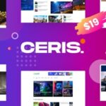 Ceris Nulled Magazine & Blog WordPress Theme Free Download
