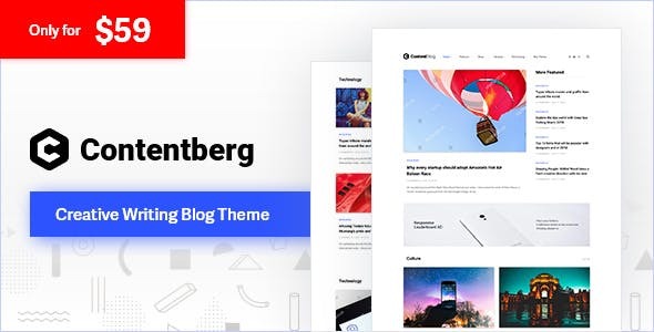 Contentberg - Content Marketing & Personal Blog Nulled