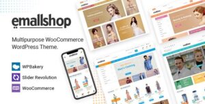 EmallShop Nulled Responsive Multipurpose WooCommerce Theme Free Download