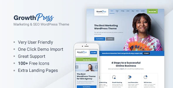 GrowthPress WP Theme Nulled