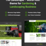 The Landscaper Lawn & Landscaping WP Theme Nulled