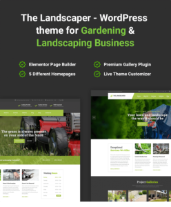 The Landscaper Lawn & Landscaping WP Theme Nulled
