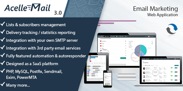 Acelle Email Marketing Web Application v4.0.20 P45