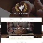 Faith & Hope v1.2.2 | A Modern Church & Religion Non-Profit WordPress Theme
