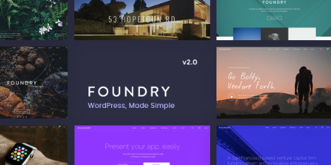 Foundry v2.1.9 - Multipurpose, Multi-Concept WP Theme