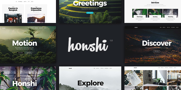 Honshi v2.5.1 - WordPress Multi Purpose Creative Portfolio Theme