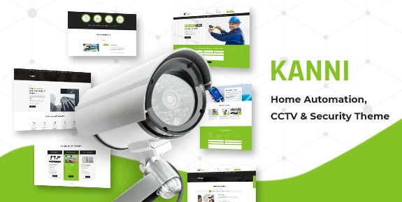 Kanni v2.2 - Home Automation, CCTV Security WordPress Theme
