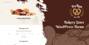 Porus v1.0.3 - Bakery Store WordPress Theme