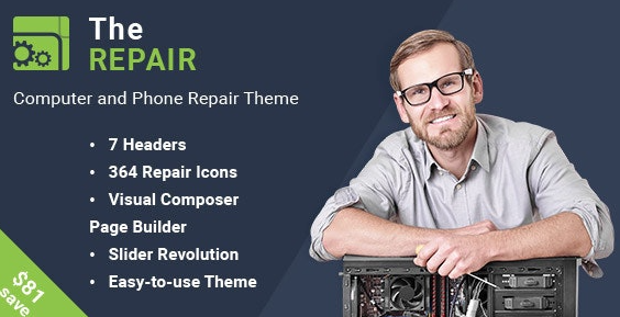 The Repair v2.9.1 - Computer and Electronic WordPress Theme