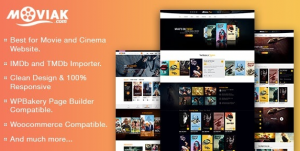 AmyMovie v3.4.4 - Movie and Cinema WordPress Theme