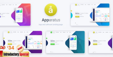Apparatus v3.1 | A Multi-Purpose One-Page Portfolio and App Landing Theme