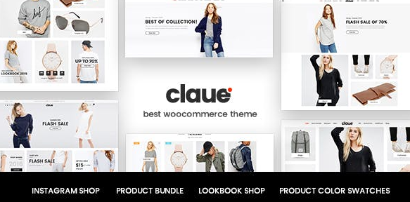 Claue v2.0.5 - Clean, Minimal WooCommerce Themes