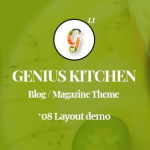 Genius Kitchen v1.5 - Restaurant News Magazine and Blog Food WordPress Theme
