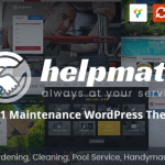 Helpmate v1.1.3 - 6 in 1 Maintenance WordPress Theme
