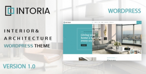 Intoria v1.0.3 - Interior Architecture WordPress Theme