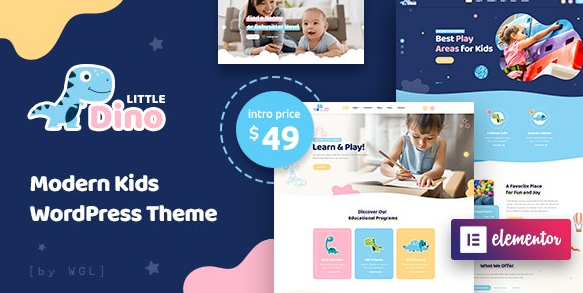 Littledino v1.1.3 - Modern Kids WordPress Theme