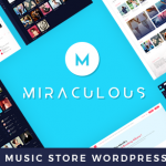 Miraculous - Online Music Store WordPress Theme v1.0.9