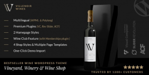 Villenoir v4.9 - Vineyard, Winery & Wine Shop