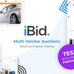iBid v2.4.1 - Multi Vendor Auctions WooCommerce Theme