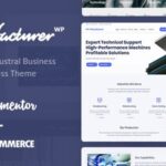 Manufacturer Nulled Factory and Industrial WordPress Theme Free Download