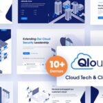 Qloud Nulled Cloud Computing, Apps & Server WordPress Theme Free Download