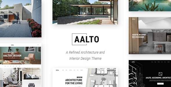 Aalto Nulled Architecture and Interior Design Theme Free Download