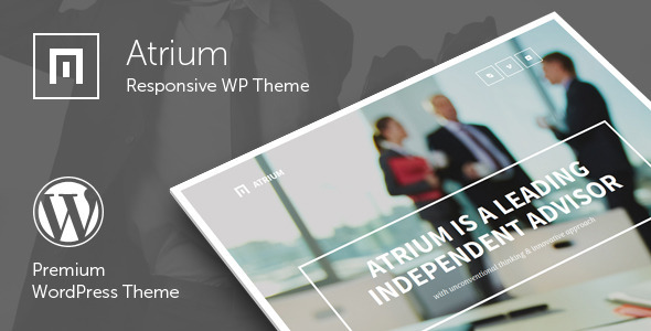 Atrium - Finance Consulting Advisor WordPress Theme Nulled
