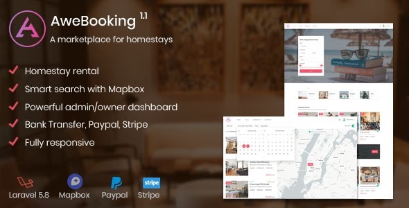 AweBooking A marketplace for homestays
