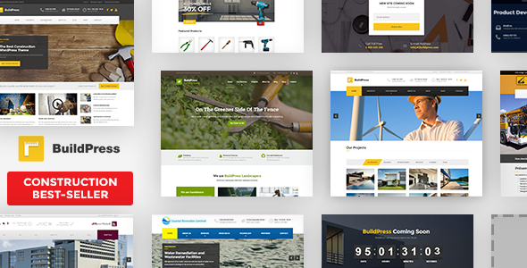 BuildPress - Multi-purpose Construction and Landscape WP Theme Nulled