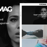 Fotomag - A Silky Minimalist Blogging Magazine WordPress Theme For Visual Storytelling Nulled