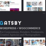 Gatsby - WordPress + eCommerce Theme Nulled