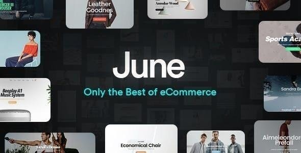 June Nulled WooCommerce WordPress Theme Free Download