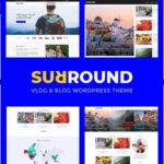 Surround - Vlog & Blog WordPress Theme Nulled