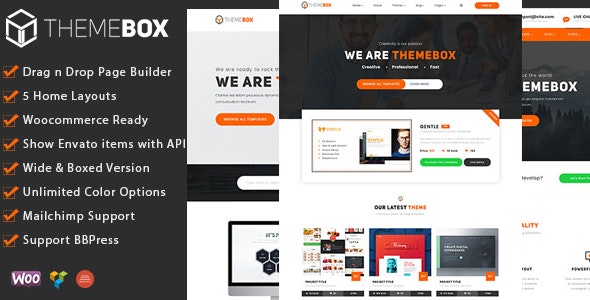 Themebox - Digital Products Ecommerce WordPress Theme Nulled