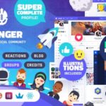 Vikinger - BuddyPress and GamiPress Social Community Nulled