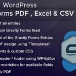 WordPress Gravity Forms Nulled PDF, Excel & CSV Free Download