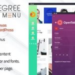 8Degree Fly Menu v1.0.8 - Responsive Off-Canvas Menu Plugin for WordPress