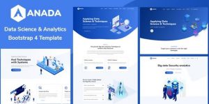 Anada v1.2.0 - Data Science & Analytics WordPress Theme