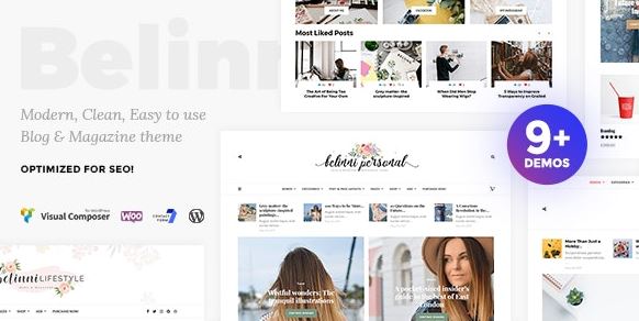 Belinni v1.5.1 - Multi-Concept Blog / Magazine WordPress Theme