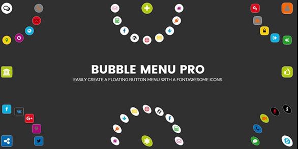 Bubble Menu Pro v2.0 - Creating Awesome Circle Menu With Icons