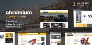Chromium v1.3.17 - Auto Parts Shop WordPress WooCommerce Theme