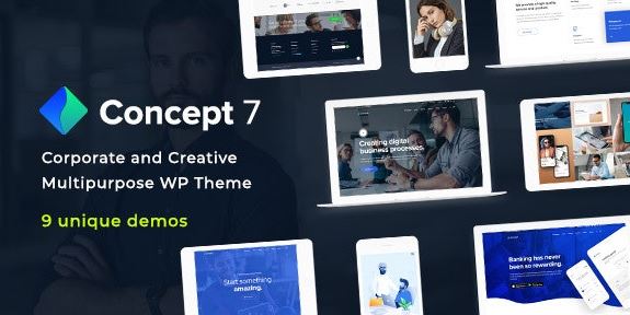 Concept Seven v1.3 - Responsive Multipurpose WordPress Theme