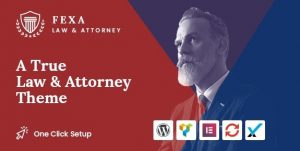 Fexa v1.2 - Lawyer & Attorney WordPress Theme