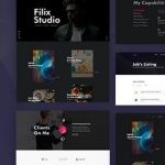Filix - Creative Minimal Portfolio WordPress Theme v1.2.5