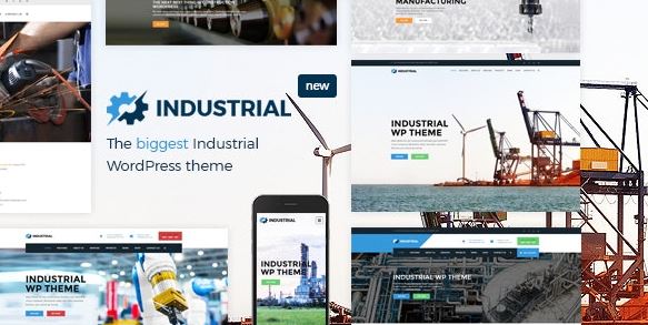 Industrial v1.6.1 - Factory Business WordPress Theme
