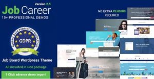 JobCareer v3.7 | Job Board Responsive WordPress Theme