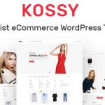 Kossy v1.24 - Minimalist eCommerce WordPress Theme